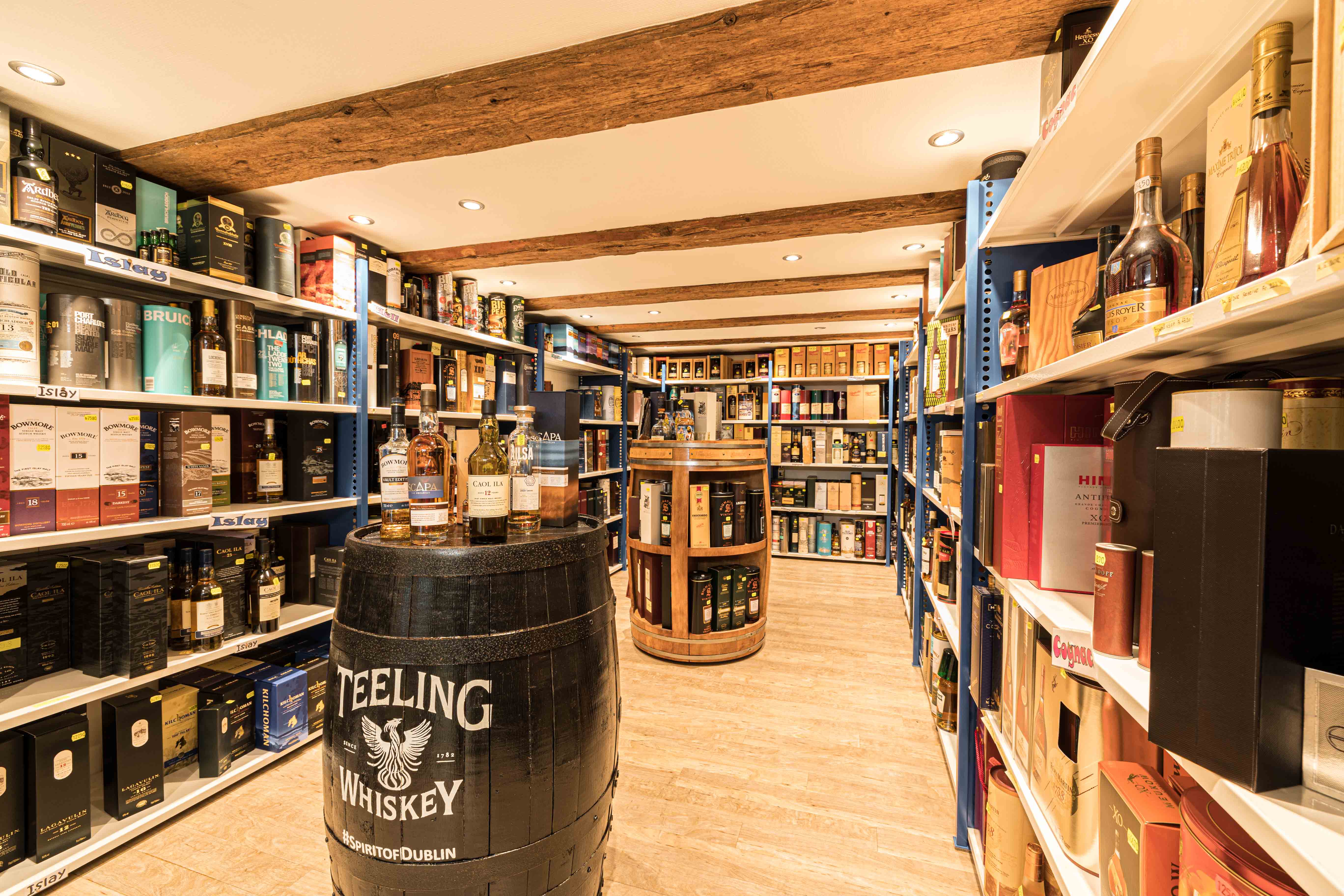 Der Getränkemarkt wurde in den letzten Jahren stetig ausgebaut.